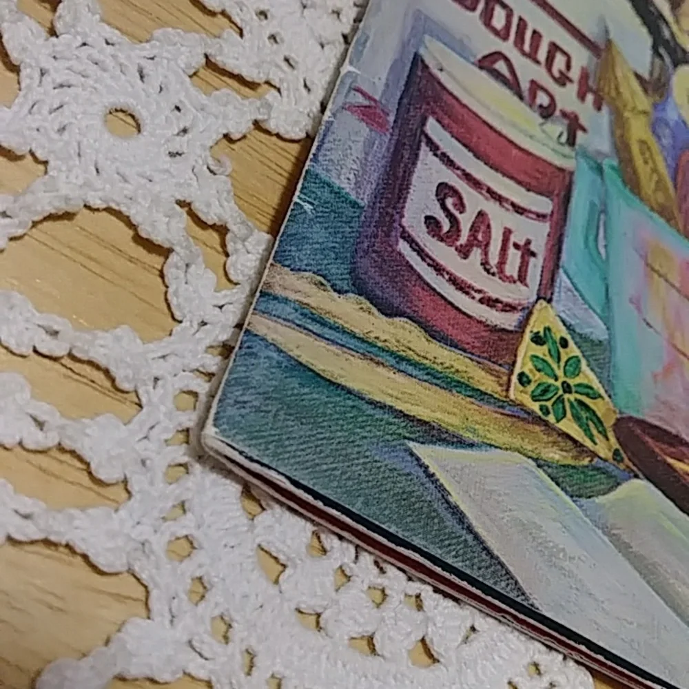Dough Art Techniques, vintage crafts booklet